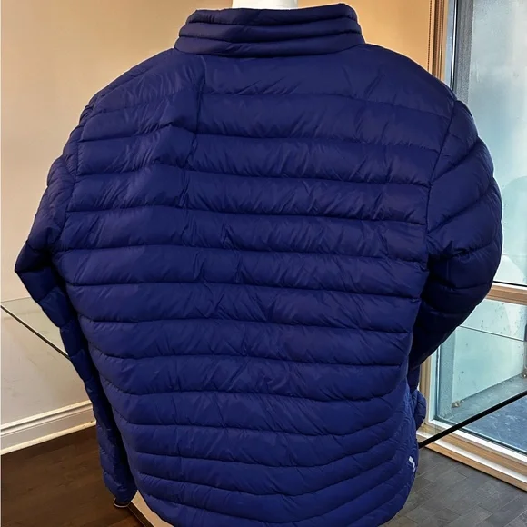 TALL! Mens Scotia Light Down Jacket- Vibrant Blue Quilted - Picture 2 of 3